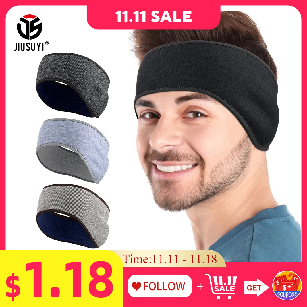 Winter Warmer Headband Ear Cover Head Scarf Cycling Sweatband Ski Snowboard Men Women Yoga Sports Warm Soft Elastic Hair Bands