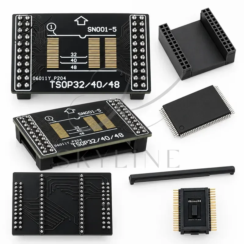 TSOP32 DIP32 Universal SMD Adapter Equivalent To CNV TSOP EP1M32 Circuit For TL866II PLUS T48 T56 Programmer