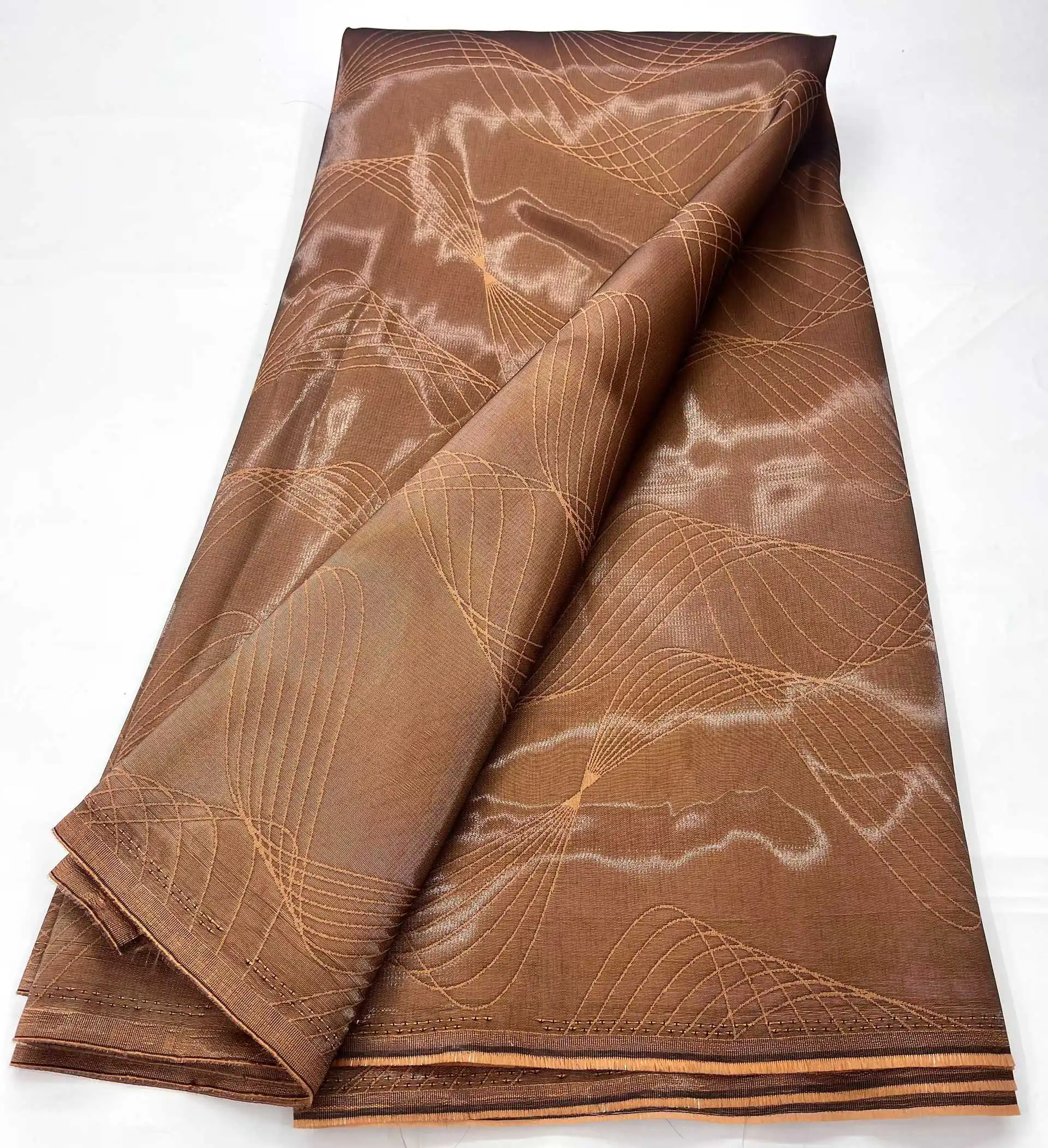 

Новейшая нигерийская кружевная ткань, роскошная африканская жаккардовая парчовая кружевная ткань для шитья, семейное платье для выпускного вечера для женщин, шитье-HD