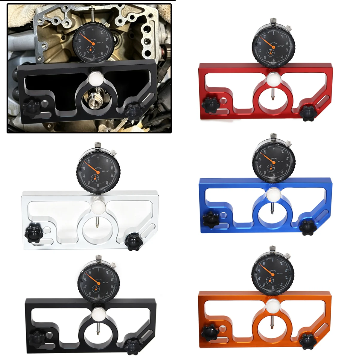 Pinion Shaft Run Out Gear Drive Backlash Tool For Harley 1999-2017 Dyna Softail Breakout Twin Cam