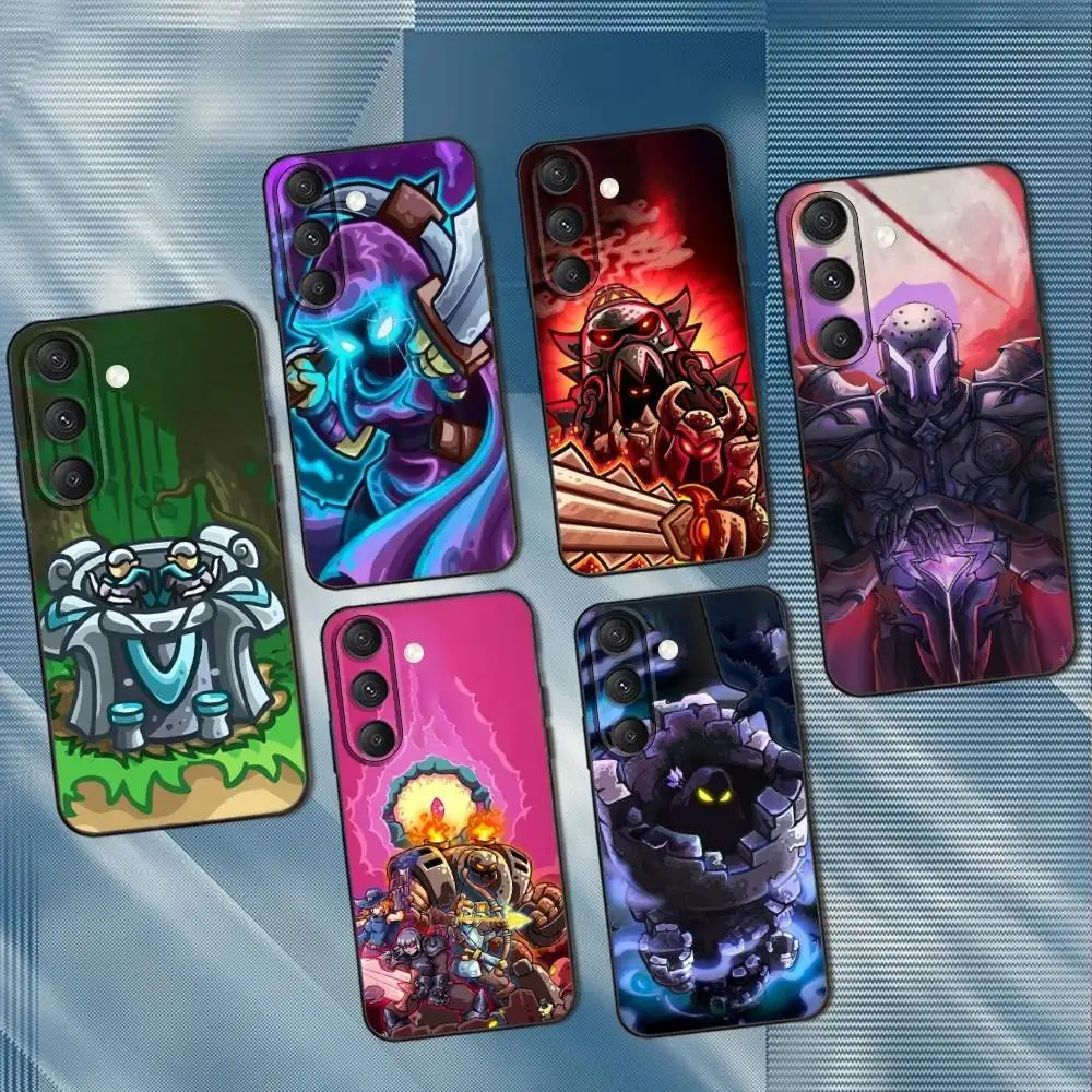 

K-Kingdom Game R-RushS Phone Case For Samsung S 25,S24,S23,S22,S21,S20,S10,Ultra,Plus,Lite,FE,Soft Silicone Black Cover