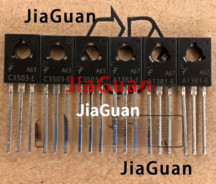 

10 пар новый триод KSC3503-E KSA1381-E TO-126 3503E 1381E 300 В 100 мА KSC3503/KSA1381 Аудио трубка KSC3503E KSA1381E