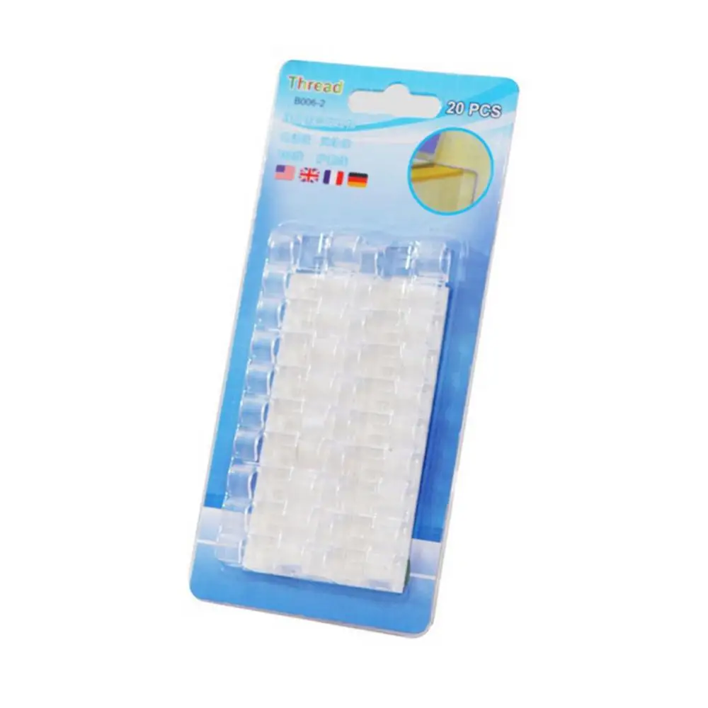 20 Pcs Self-adhesive Wire Clips Organizer Line Cable Buckle Clip Fixer Holder