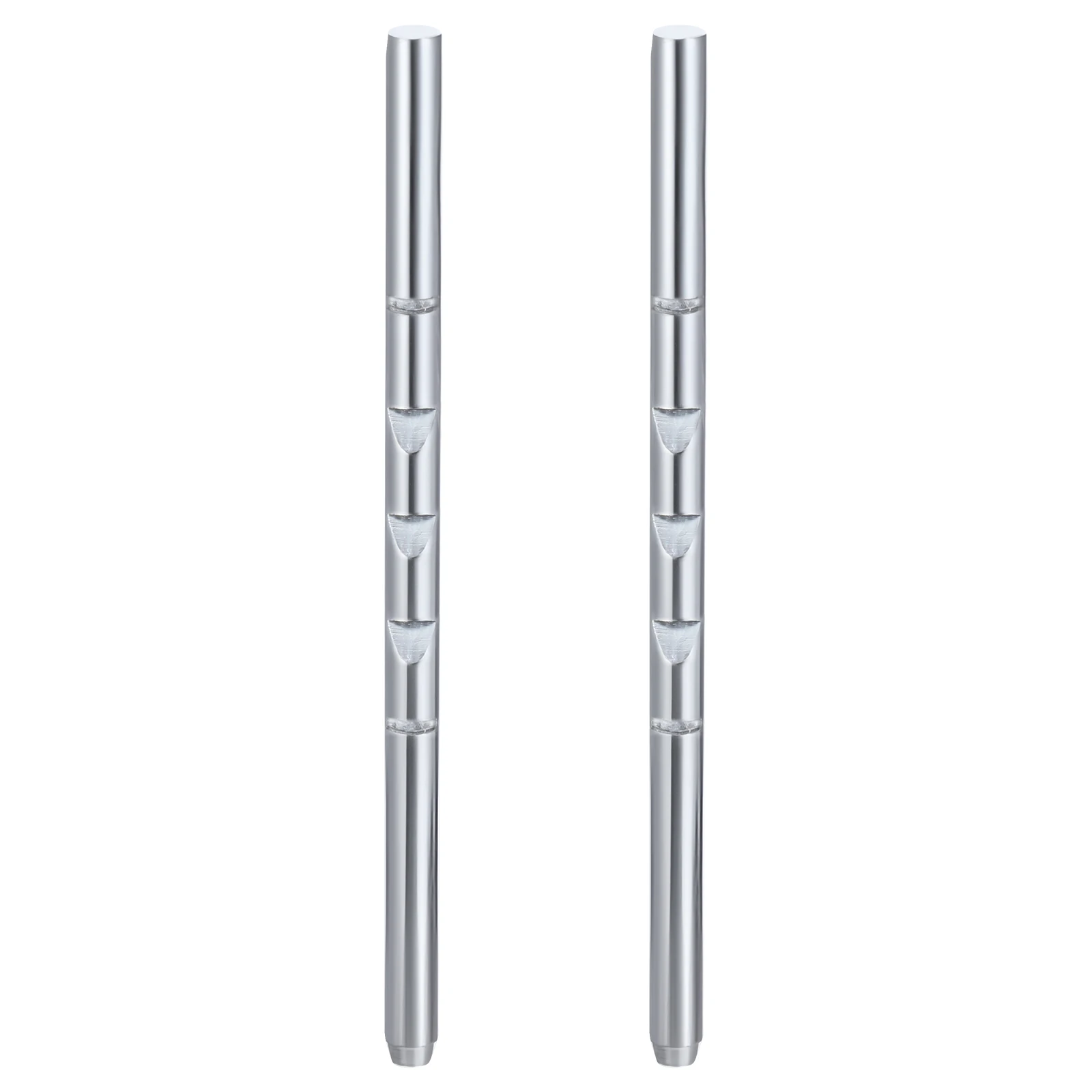 

2pcs Car Seat Headrest Rod Straight Metal Durable Comfortable Easy Installation Neck Support Simple Stylish Universal Fit For
