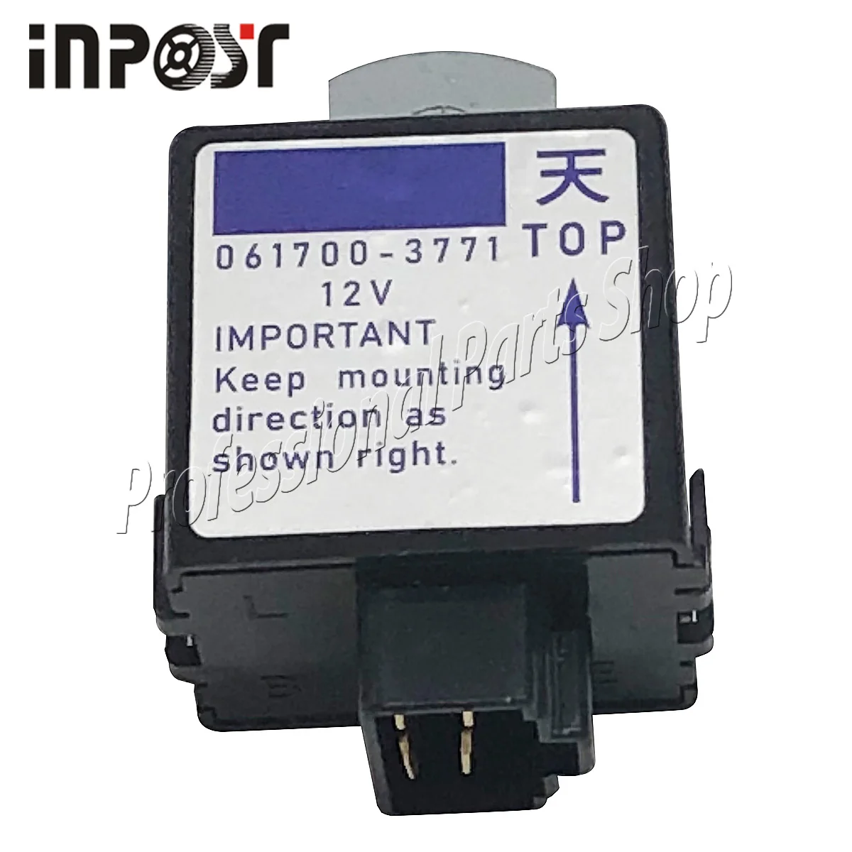 061700-3771 NEW RELAY TIMER PART 12V For Kubota stopmagnet Solenoid 0617003771
