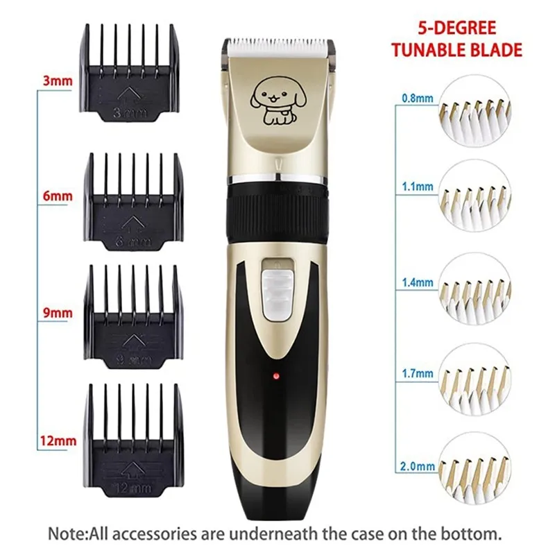 

【СПЕЦИАЛЬНОЕ ПРЕДЛОЖЕНИЕ】Электрическая машинка для стрижки собак — триммер для шерсти животных, подходит для всех пород собак