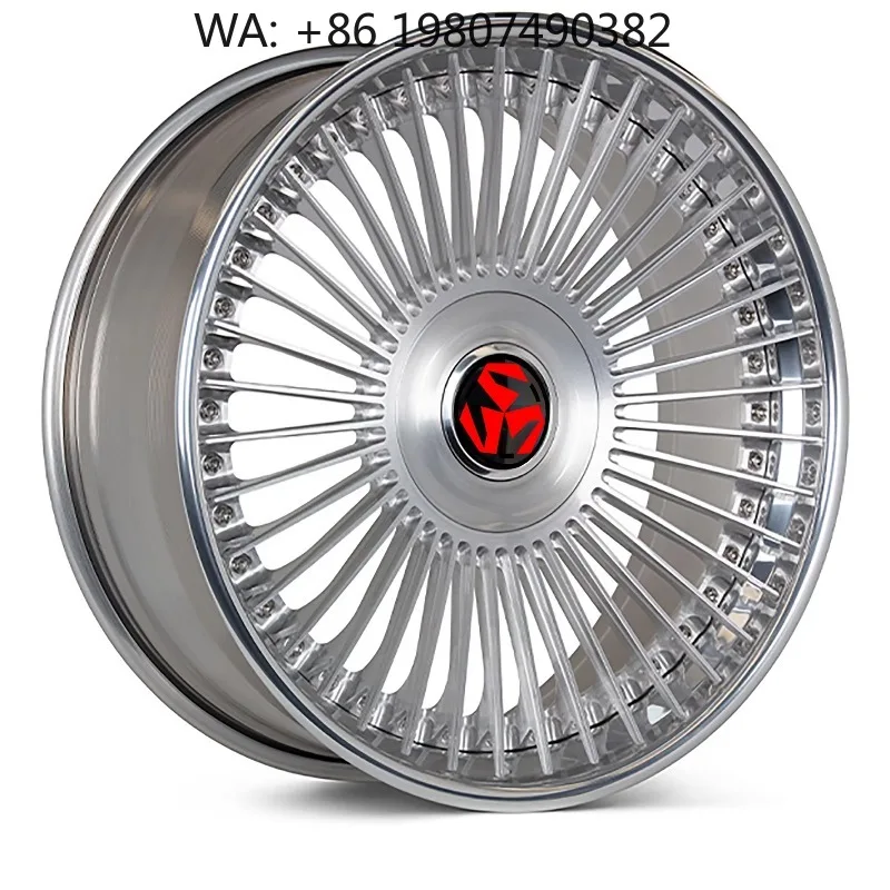 Deep Dish Styling T6061 High Polish Forged Alloy Rims 20-26 Inch 5x120 Aftermarket Wheels For Classic Muscle Car Restoration Pro