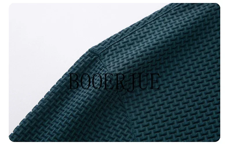 Atmungsaktives Business-Mode-T-Shirt für Herren, Markenkleidung, Sommer 2026 Neu, Herren-Lop-up-Hohlkragen-Kurzarm-Polo-T-Shirt aus Eisseide – Detail 39