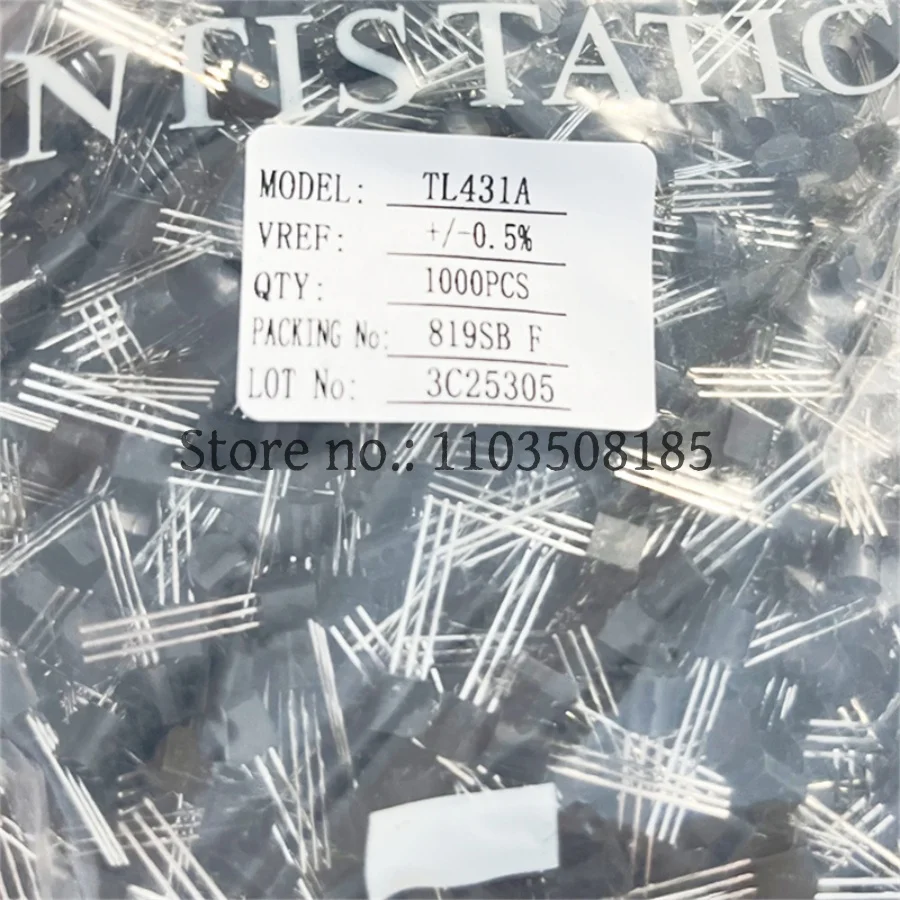 100PCS TL431A TO-92… - image