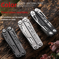 nuevo DL 20 In 1 Multitool Pliers EDC Folding Multi-functional Tool Screwdriver Outdoor Camping Survival Equipment