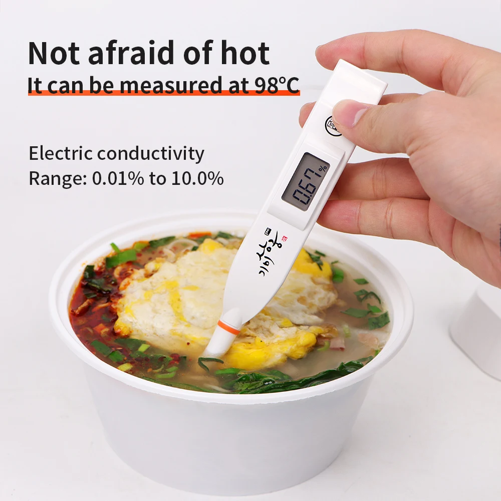Medidor de salinidad digital para cocina y acuicultura de agua de mar - imagen 3