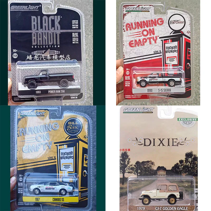 

Greenlight 1:64 Ram 2500 Pickup Detective Police Car Cobras Golden Eagle Series Alloy Die Casting Model Collect Ornaments