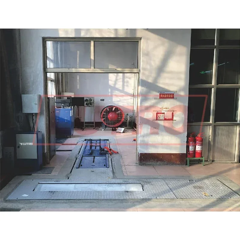 High Power Motorcycle Chassis Dynamometer System for Electric Two Wheelers