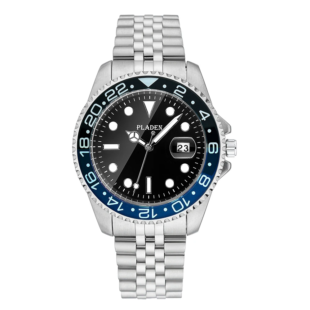 Men's Luxury Automatic Watch with Two-tone Ceramic Bezel
