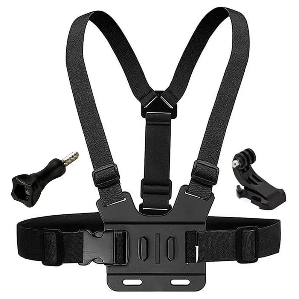 Adjustable Harness Chest Strap Head Strap Belt Gopro Hero 12 11 10 9 8 7 4 3+ Camera Xiaomi Xiaoyi SJCM SJ4000 SJ5000 Accessory