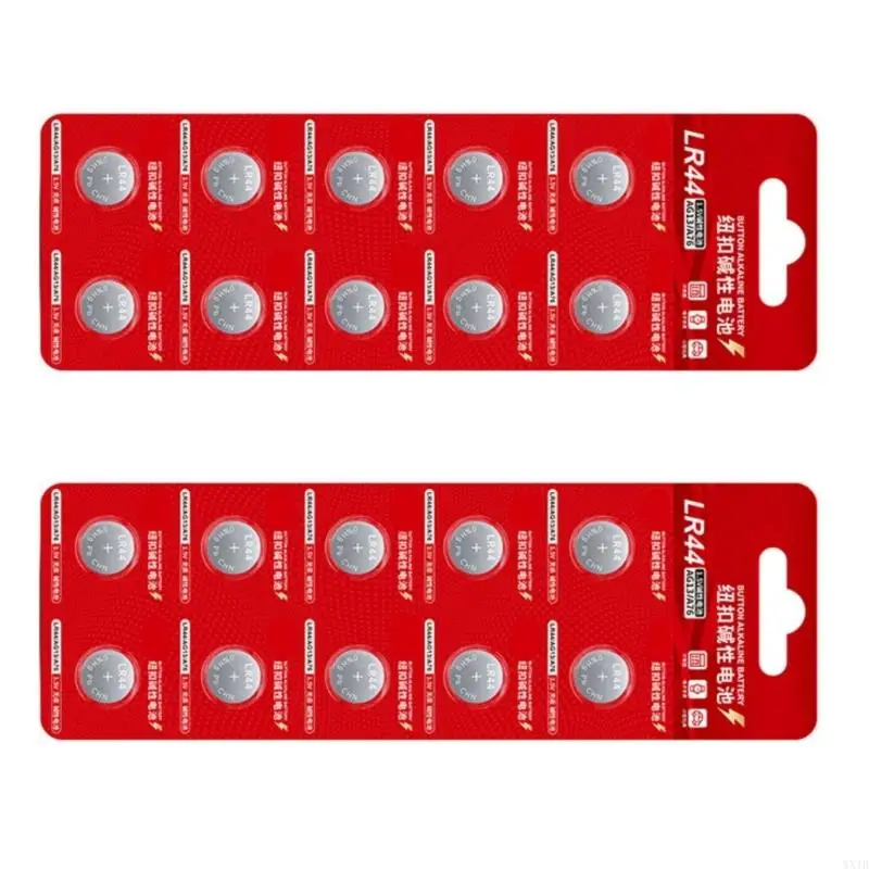 Button Battery 10/20PCs LR44 AG13 Button Cell Batteries For Watches Calculators Electronic Dictionaries Accessories