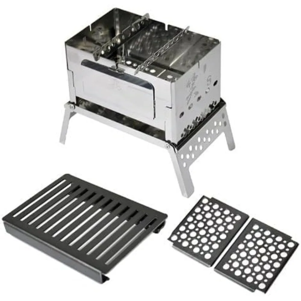 

B-6 Kun, Compact Hibachi Grill, 3 Piece Set