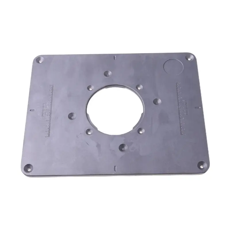 Aluminum Router Table Insert Plate Trimmer Engraving Machine Woodworking for Ben DropShipping