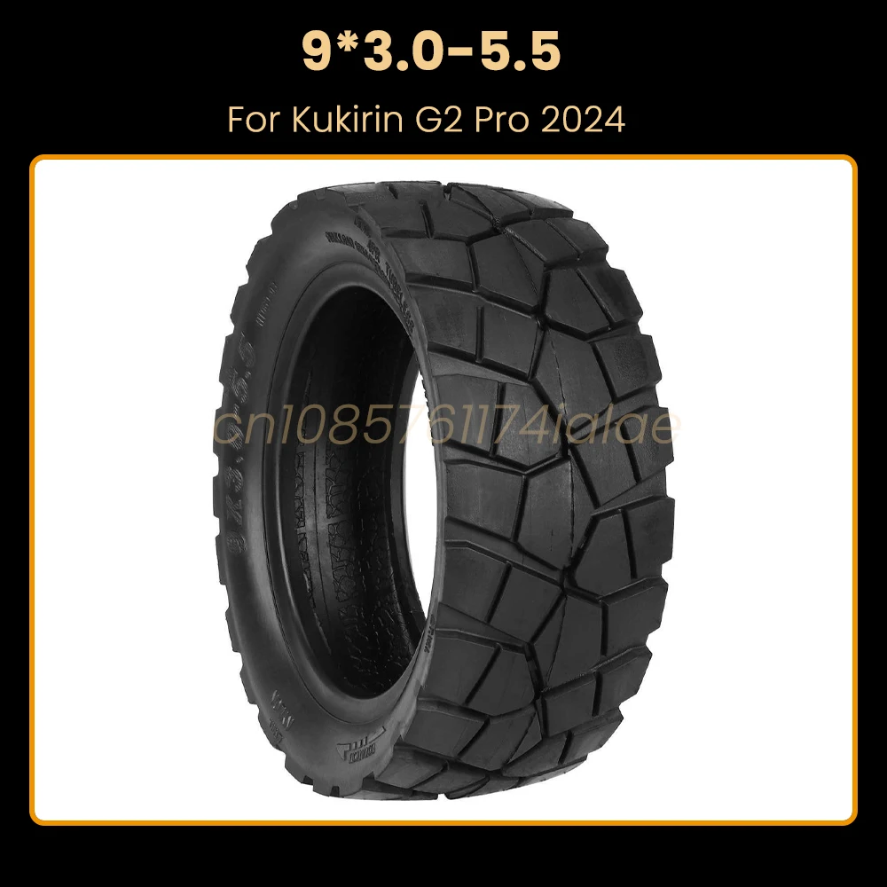 

9x3.0-5.5 Off-road Anti-skid Vacuum Outer Tire Replace For Ninebot Kukirin G2 Pro 2024 Electric Scooter 9*3.0-5.5 Tyre Parts