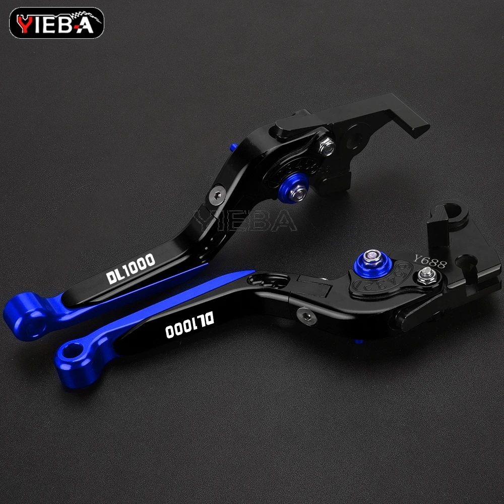 YIEBA For Suzuki DL1000 V-Strom XT V strom 2002- 2018 2019 2021 Motorbike Brakes Clutch Levers Handlebar grips Vstrom DL 1000 XT