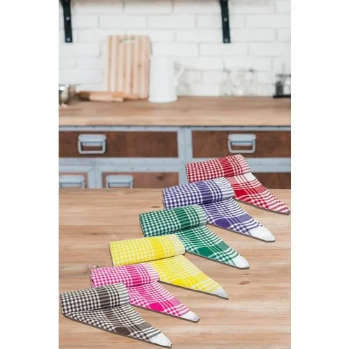 Elite 6 S 6 Color Plaids 50*70 Kitchen Towel Dish Towel