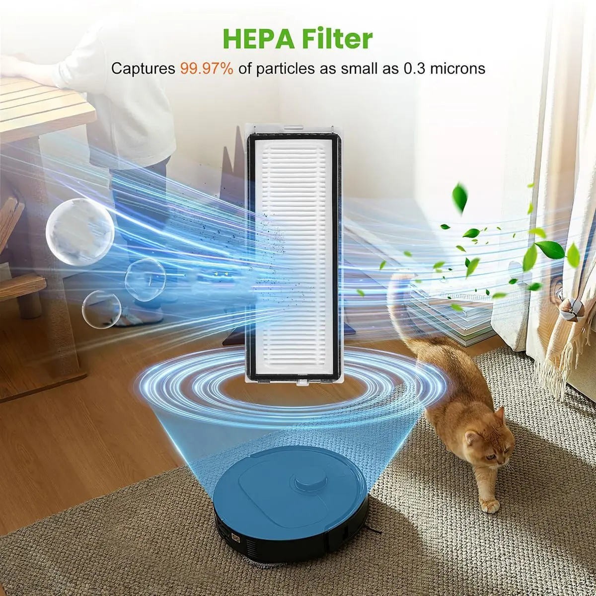 

【Скидка 50%】для Qrevo L/QR 798/35A/QR598, аксессуары для пылесоса, основная боковая щетка, фильтр Hepa, швабра, тканевый мешок для пыли