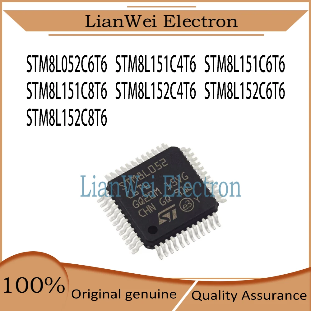 STM8L052 STM8L151 STM8L152 STM8L052C6T6 STM8L151C4T6 STM8L151C6T6 STM8L151C8T6 STM8L152C4T6 STM8L152C6T6 STM8L152C8T6 Chipset