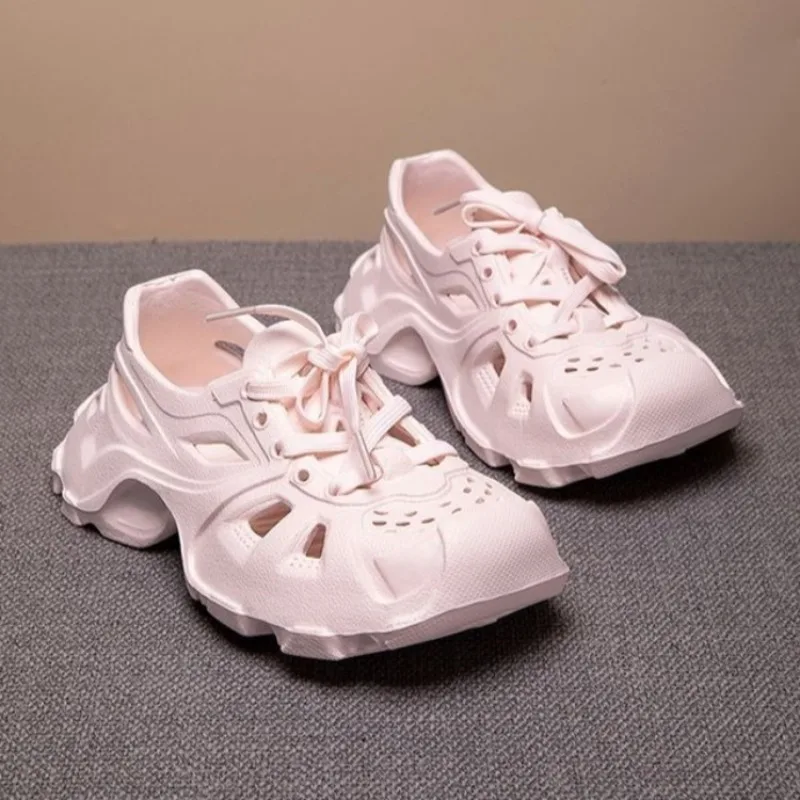 Summer Kids Waterproof Sandals Ventilated Perforated Non Slip Adjustable Straps Toddler Shoes for Boys Girls Outdoor Water Play