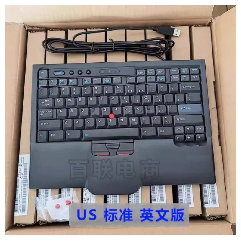 New standard English version IBM for Lenovo SK-8845cr keyboard small red dot usb 00MV946 00MV97