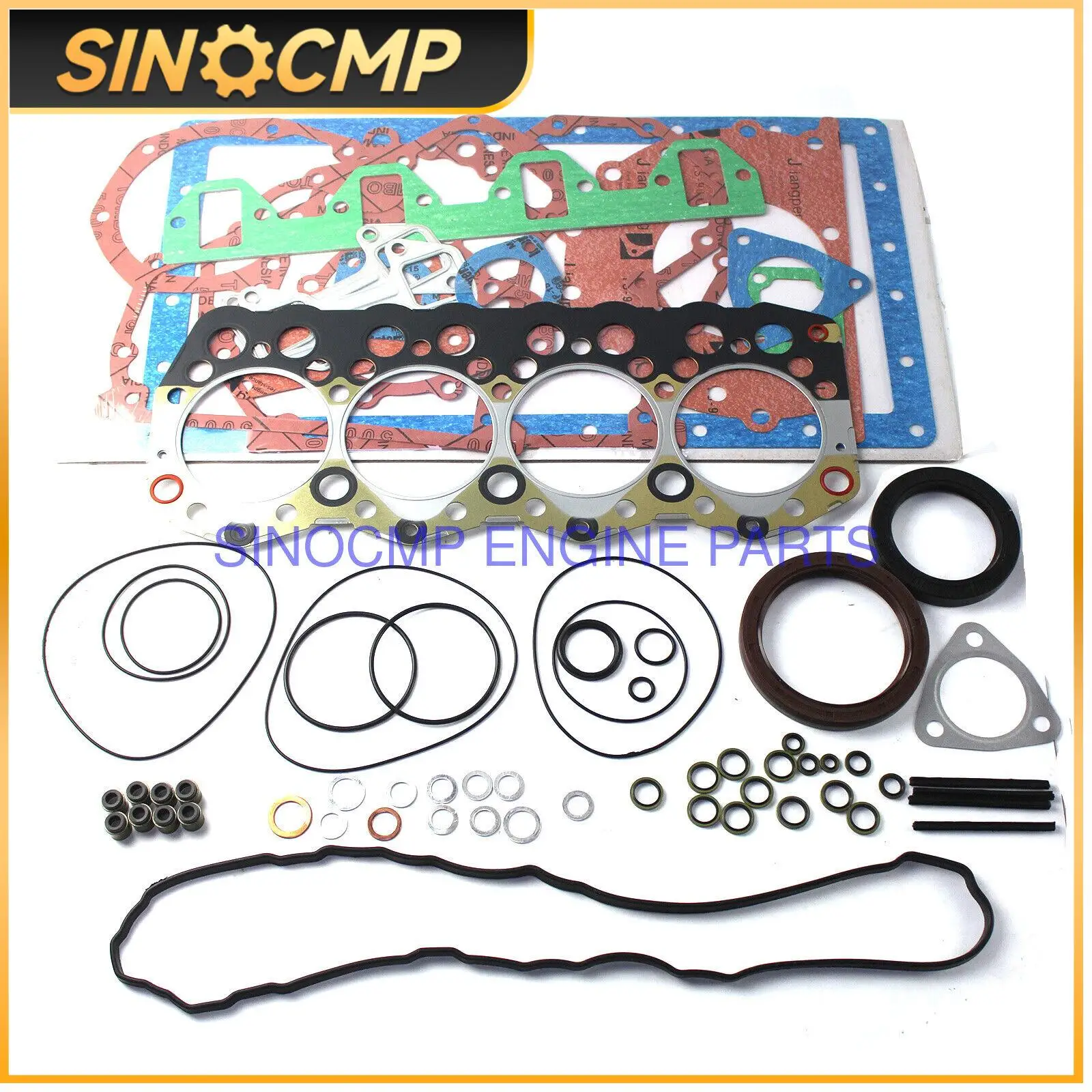 

1Set Engine Overhaul Gasket Kit For Perkins 804C-T 246B 252B 267B 277B Skid Steer Loader Professional Excavator Accessories