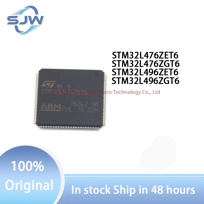 

STM32L476ZET6 STM32L476ZGT6 STM32L496ZET6 STM32L496ZGT6 encapsulation LQFP144 Single chip microcontroller chip