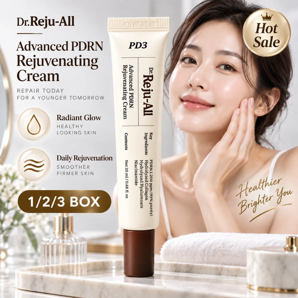 Dr.Reju-All PD3 Advanced PDRN Cream 20ml Deep Hydration Collagen Firming Moisturizer for Smooth Radiant Elastic Skin Care