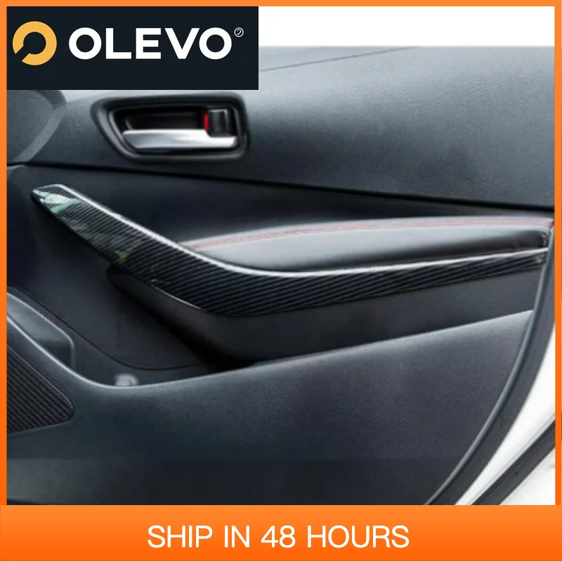 

Новая внутренняя дверная ручка автомобиля, подлокотник, накладка, наклейки, украшения, Стайлинг, аксессуары для Toyota Corolla E210 2019-2022