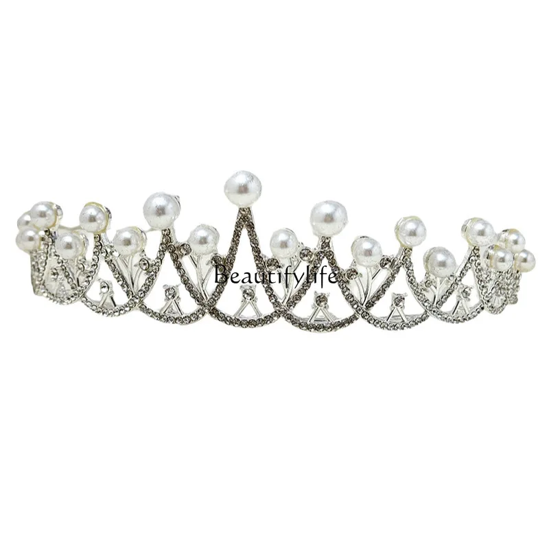 

Crown Tiara Little Princess Crown Birthday Headband Crystal Hair Accessories