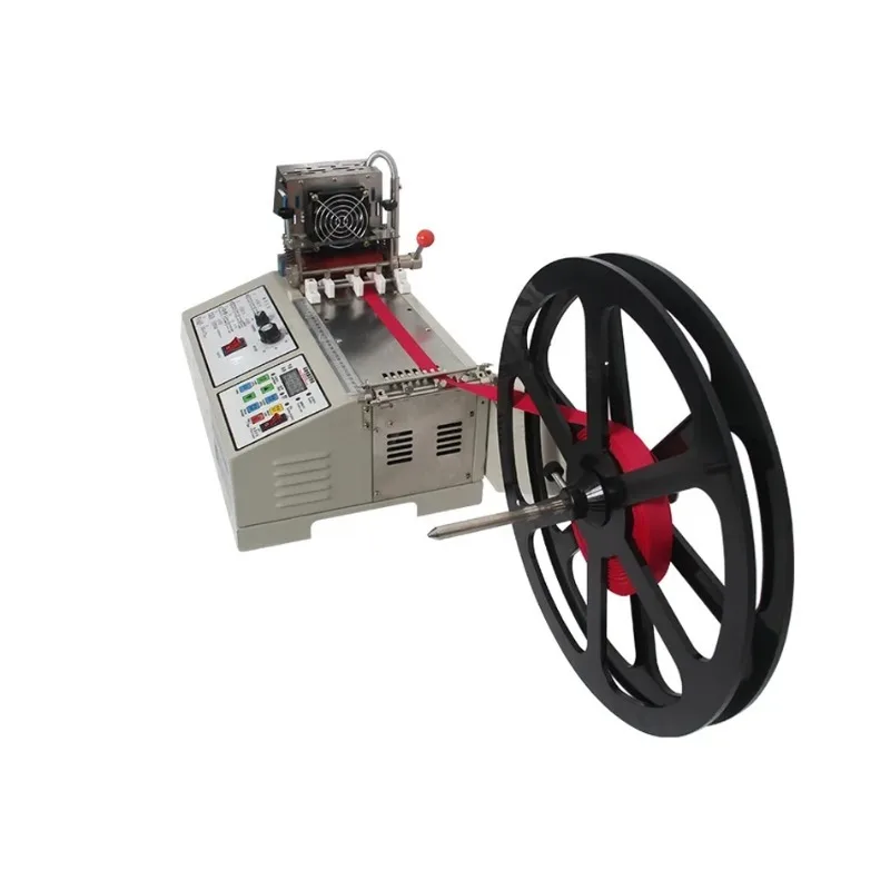 HR-100LR High Speed Automatic Hot Cutting Equipment For Elastic Tape And Textile Webbing