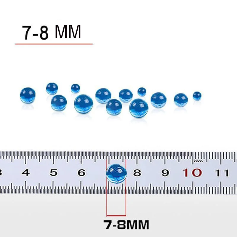 60000 Pz Gel Acqua Palline Perline Magiche Perla di Cristallo Terreno Decori Crescente Palle Pistola Munizioni Famiglia Per Bambini Giocattoli Perline D'acqua Regali FAI DA TE