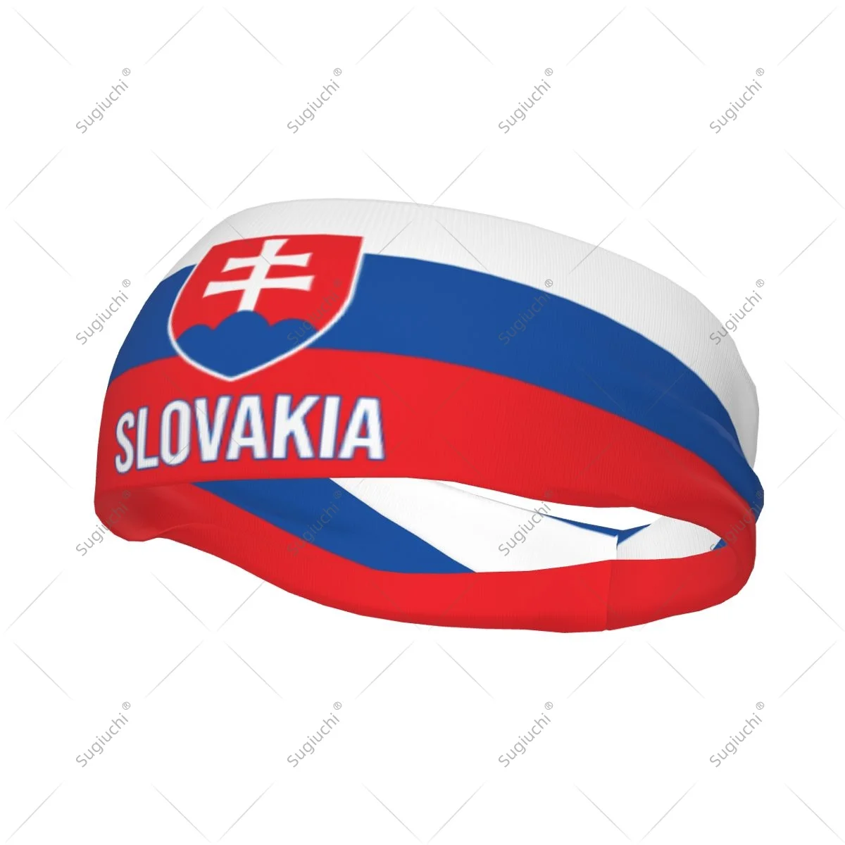 

Эластичные широкие повязки на голову с флагом Словакии для мужчин и женщин, для йоги, фитнеса, тенниса, бега, занятий в спортзале