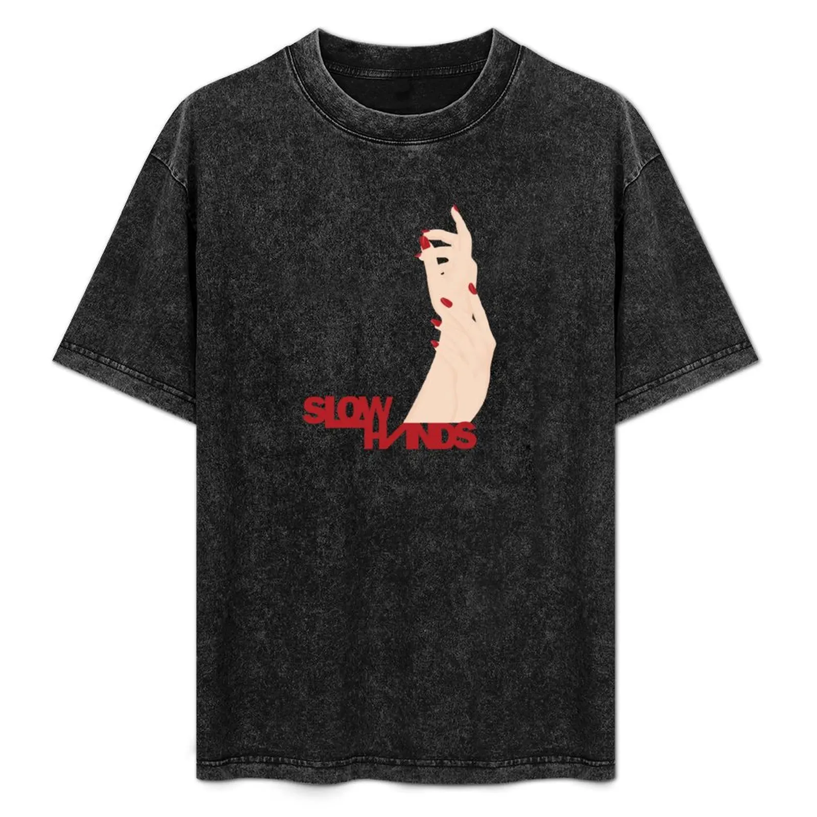

SLOWhannnds T-Shirt All Match Basic Short Sleeve Top