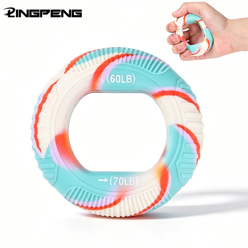 Handtrainer Karpaltunnelsyndrom Expander Griff Fingerstärke Power Greifer Greifring Stressabbau Gym Home Workout Fitnessgerät