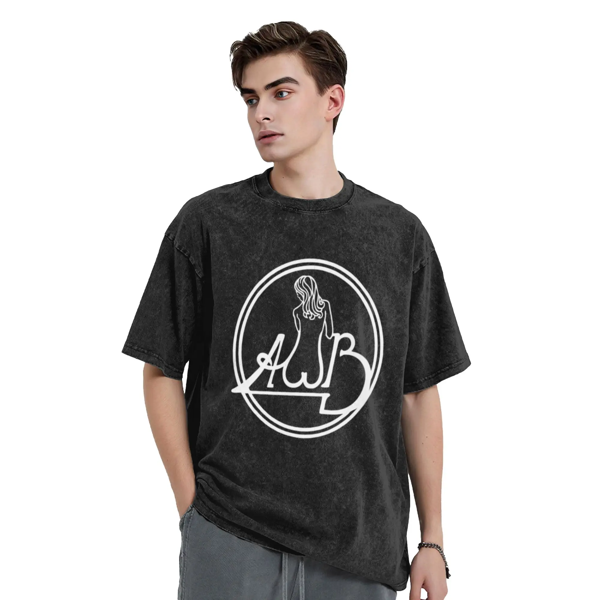 Average White Band - White Classic Stylish A T-Shirt Oversized Short Sleeve Men's Women's Cotton Tees Tops