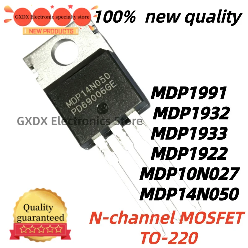 10 pieces 100% new quality MDP1991 MDP1932 MDP1933 TO220 MDP1922 MDP14N050 14N050 MDP10N027 10N027 TO-220 MOSFET