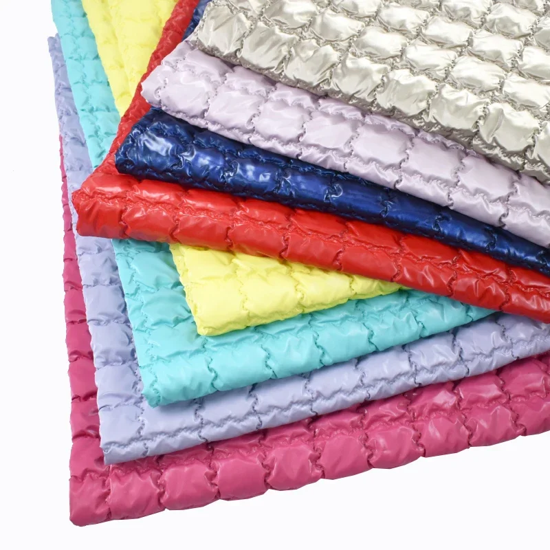

45/90*130cm Meetee Bag Fabric Embossed Faux Leather Waterproof Fabrics for Sewing Cotton Polyester Fabric DIY Apparel Material