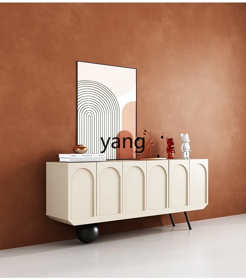 XYY Creative Fashion Arch TV Cabinet Simple Modern Minimalist Bedroom Locker