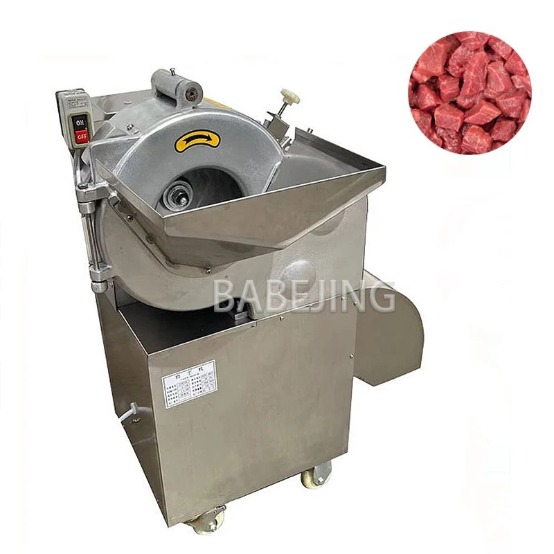 Commercial Meat Dicing Machine Vegetable Dicer Vegetable Slicer Industrial Food Cutting Processor