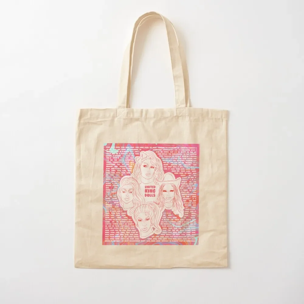 

UK HUN UNITED KING DOLLS Tote Bag large size bags tote bags aesthetic Tote Bag