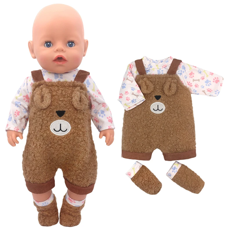 ชุดนอนตุ๊กตาเด็กสําหรับ 40 ซม. Nenuco Ropa y su Hermanita ของเล่นตุ๊กตาเสื้อผ้ารองเท้าแตะ