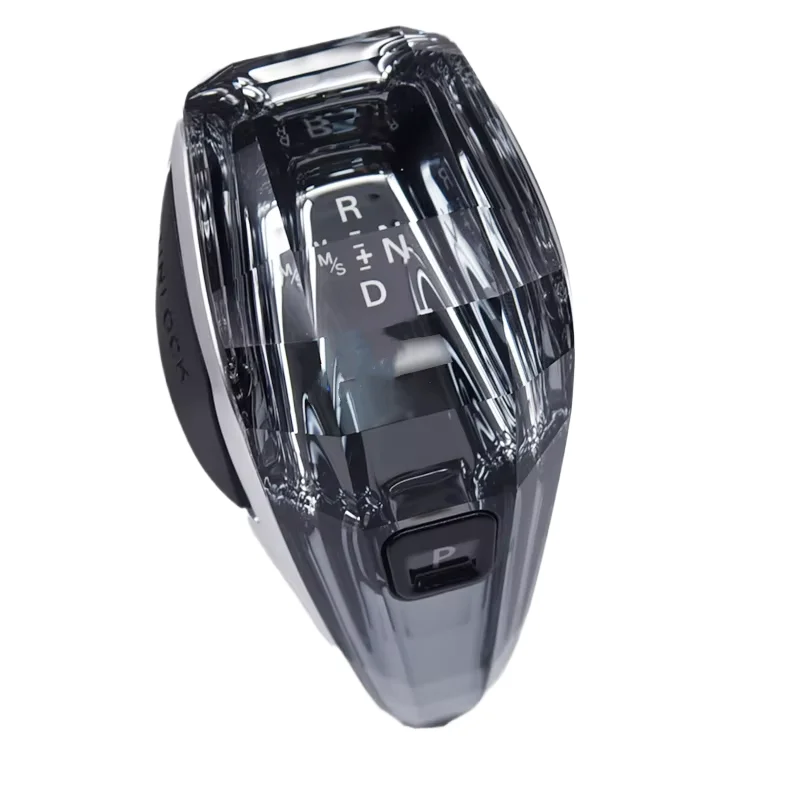 Auto crystal shift lever for body kit three-piece shift knob