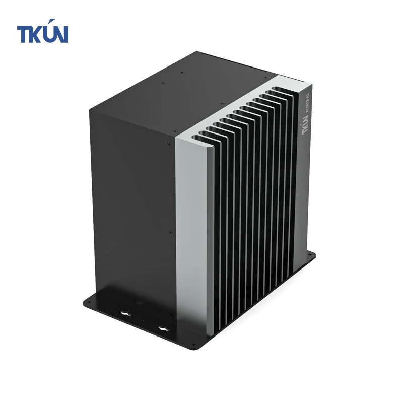 I7/i5/i3 CPU PCIEx16 Slot XC9018-A2 بدون مروحة Win10/11، Linux، نظام UOS 4GB RAM + 128GB كمبيوتر صناعي