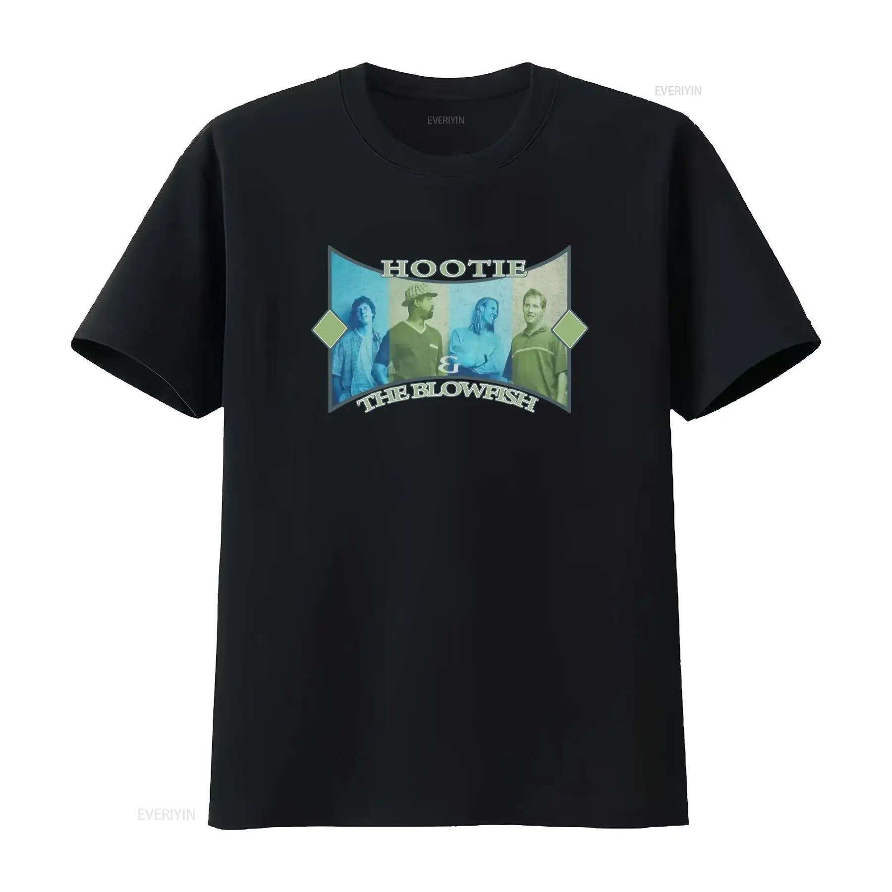 T-shirt vintage Hootie and The Blowfish World Tour 98 99, design rétro pour les amateurs de musique, vintage, lavé, confortable pour homme