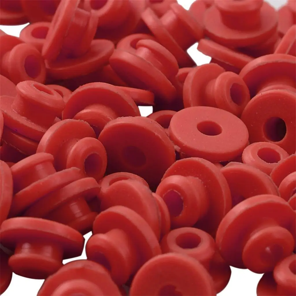 100 шт./лот резиновые втулки соски для машинных игл арматурный стержень